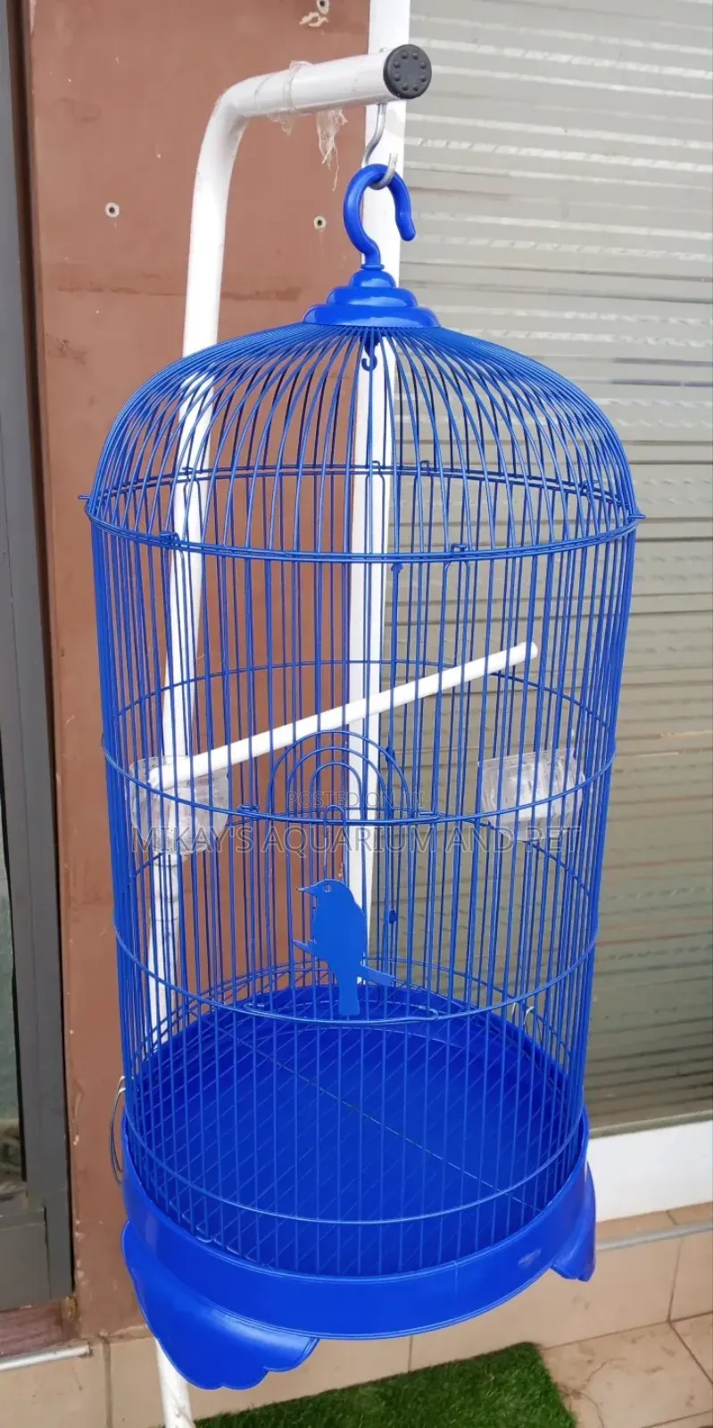 Portable Long Metal Bird Cage