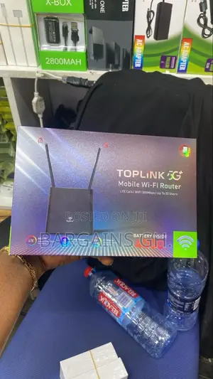 Toplink 5g+ Mobile Wifi Router With 4000mah Inbuilt Battery