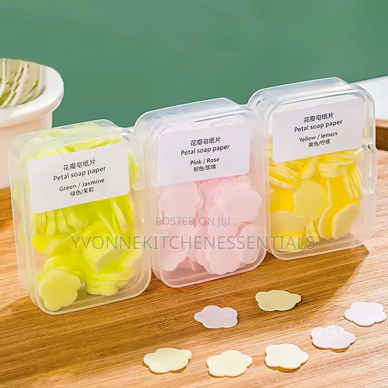 Petal Paper Soap