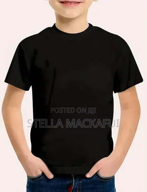 Plain Cotton T-Shirts for 2-8yrs Only