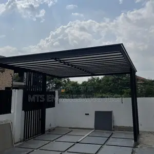 Modern Carport With Polycarbonate Roof – Custom Built