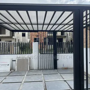 Modern Carport With Polycarbonate Roof – Custom Built