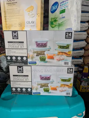 Glass Food Storage Set