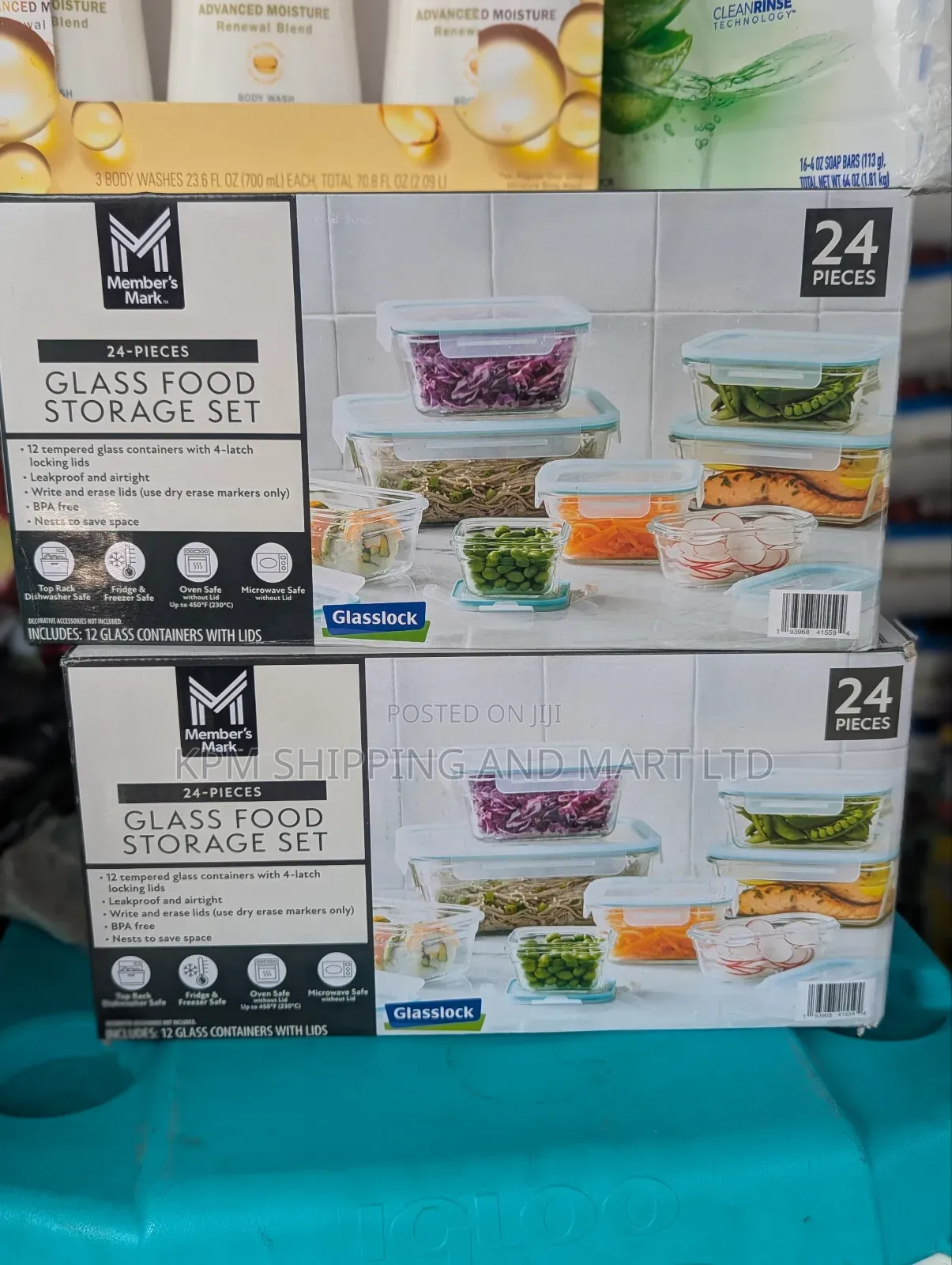 Glass Food Storage Set