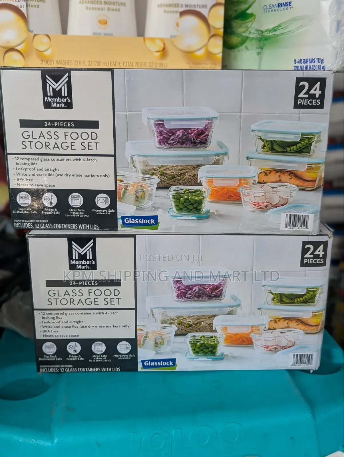 Glass Food Storage Set