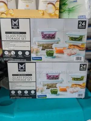 Glass Food Storage Set