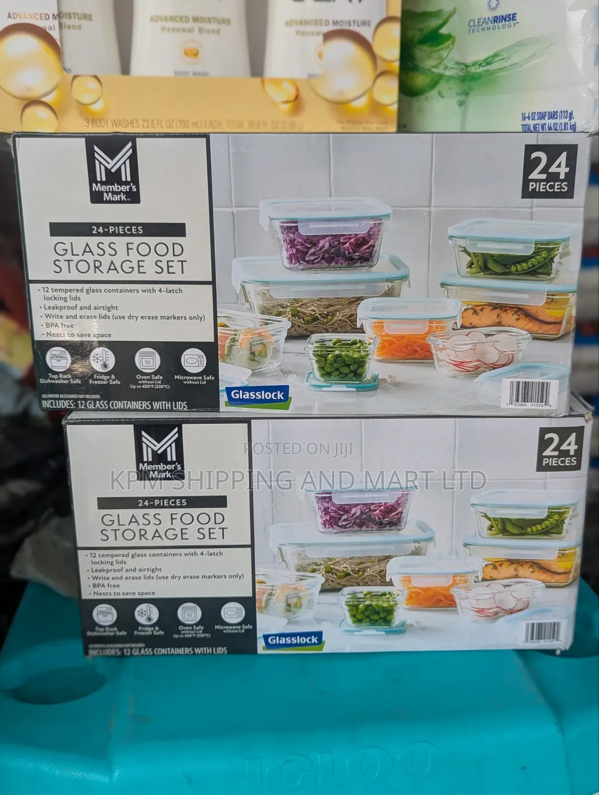 Glass Food Storage Set