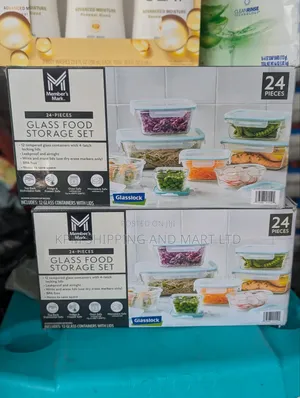 Glass Food Storage Set