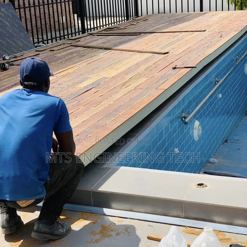 Bi-Slide Automated Pool Cover – Strong, Safe Modern