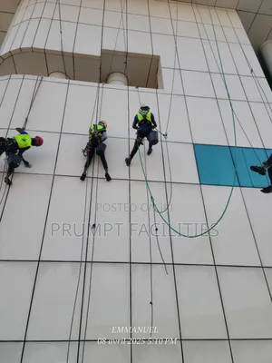 Highrise Window Facade Cleaning