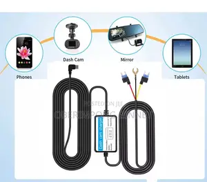 Dash Cam 24h Recording Packing Hard Wired Kit Cable