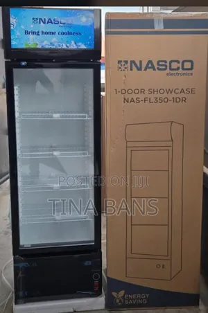 Nasco Showcase Fridge 288litres