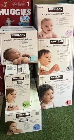 Kirkland Diapers Sizes 1-6