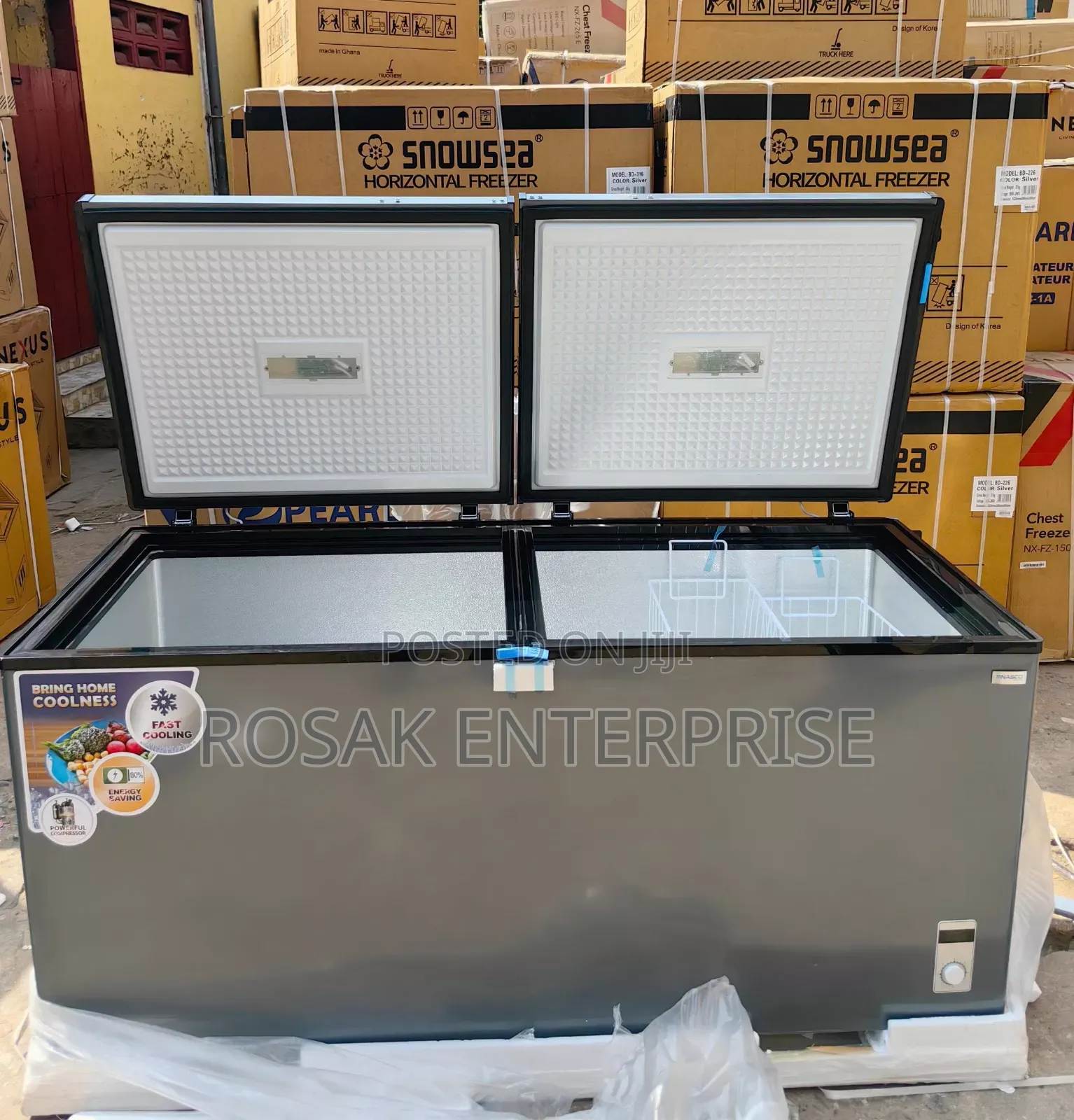 Nasco Chest Freezer Nas-800fl *545l*