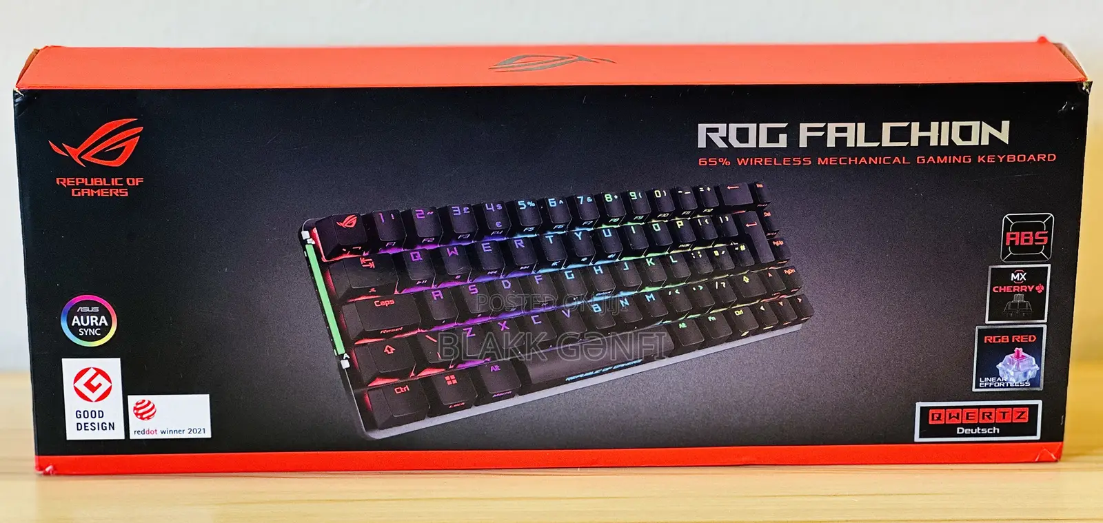 Asus Rog Falchion 65% Wireless Mechanical Gaming Rgb Keyboard