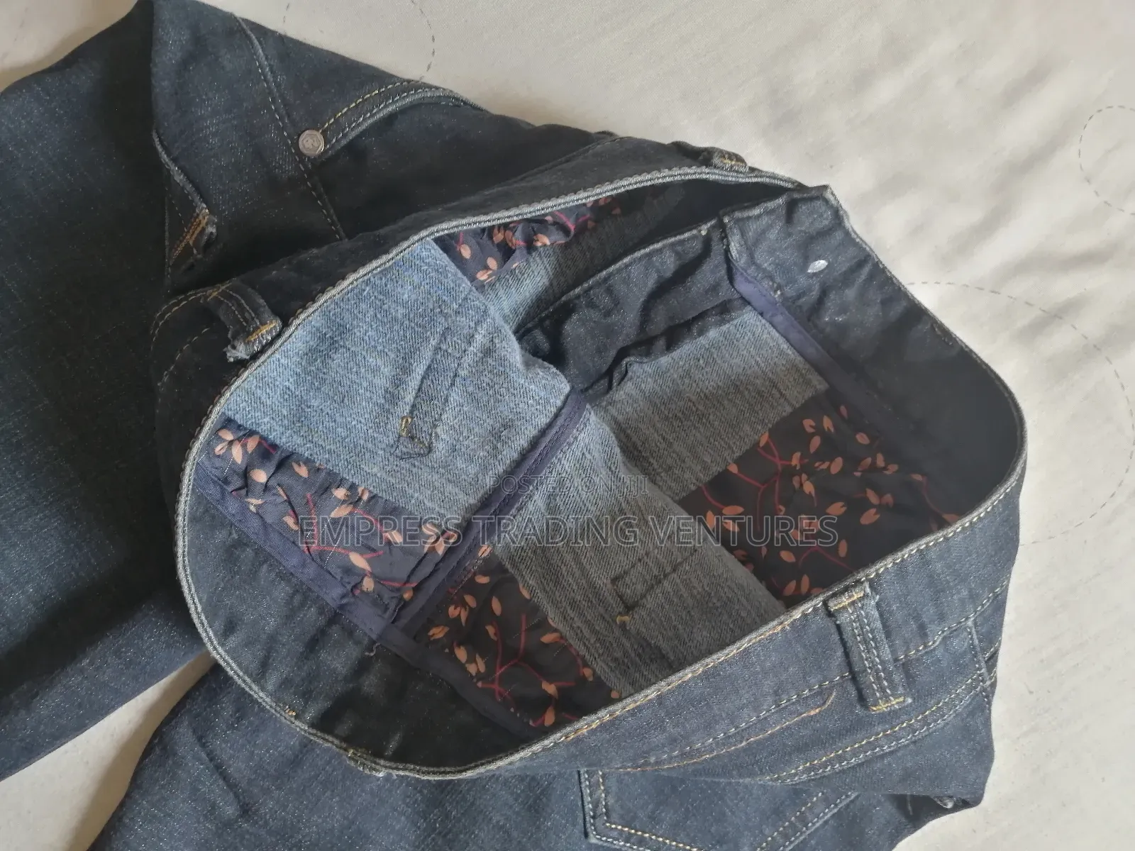 Uk Straight Blue Men's Jeans