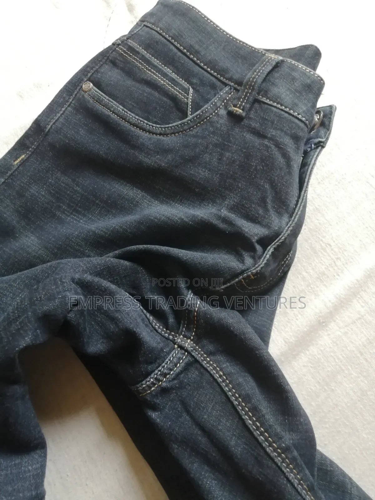 Uk Straight Blue Men's Jeans