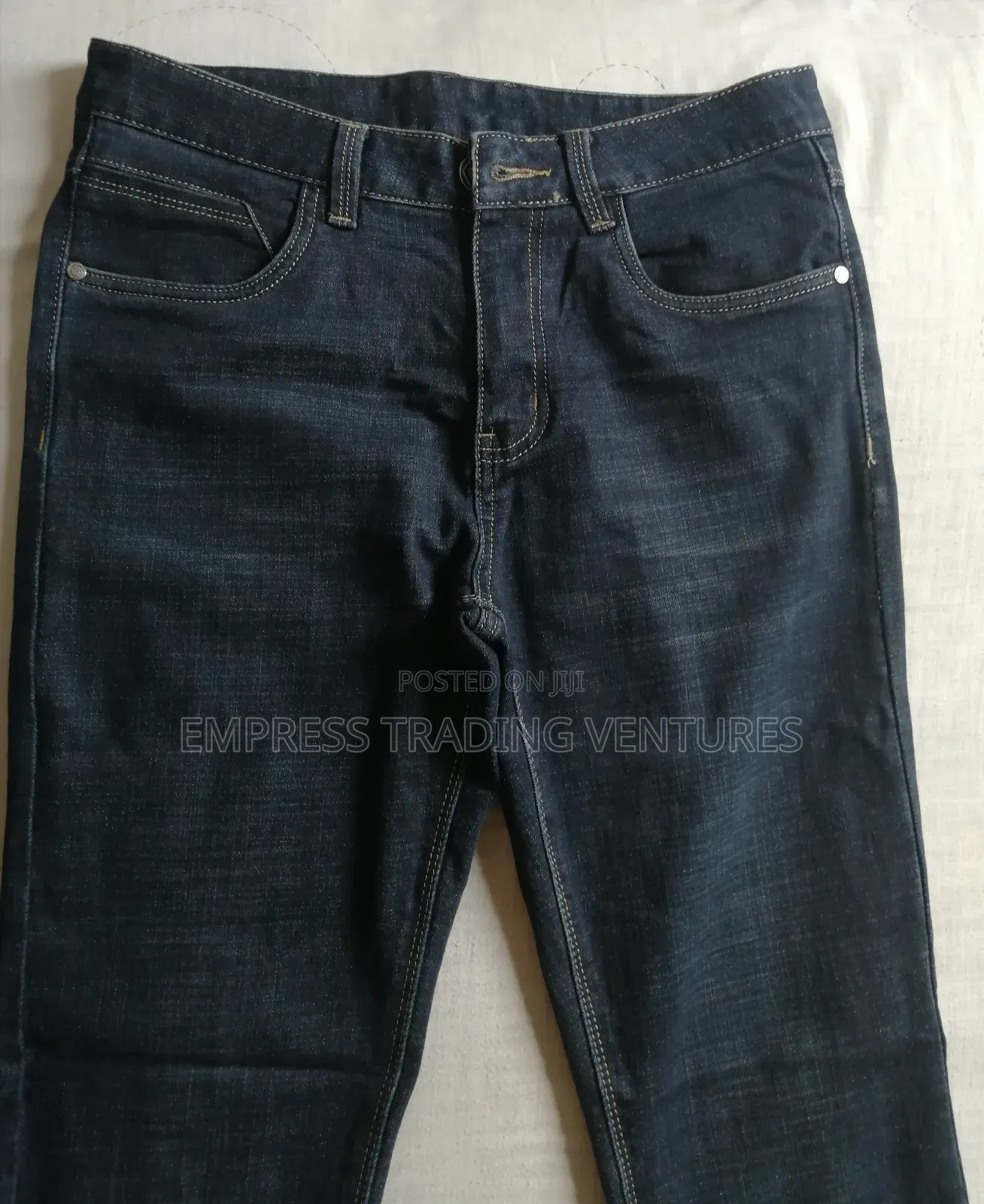 Uk Straight Blue Men's Jeans