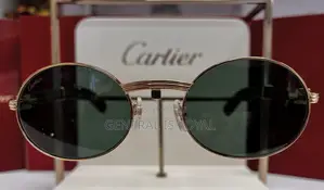 Cartier Giverny Gold And Wood Sunglasses  Brown Gradient Lenses