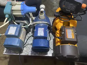 A 2.0 Hp Complete Ingco, and a 1.5 Hp Pedrollo and a 1.0 Hp Pedrollo