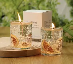 Lime Basil Dried Bloom Aromatherapy Candle