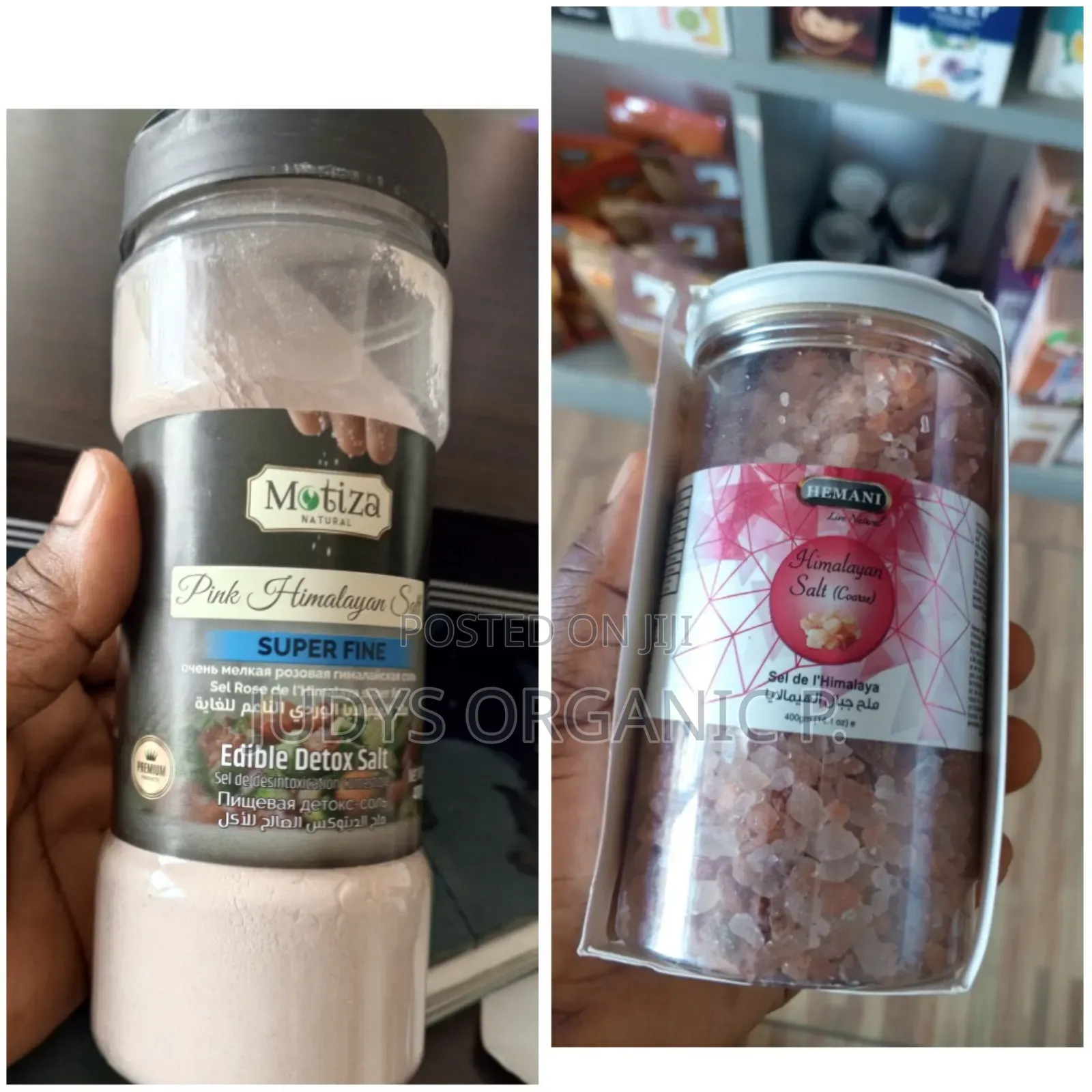 Pink Salt ( Course and Smooth)