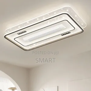 Executive Bladeles Ceiling Fanlight With Bluetooth and Voice Control