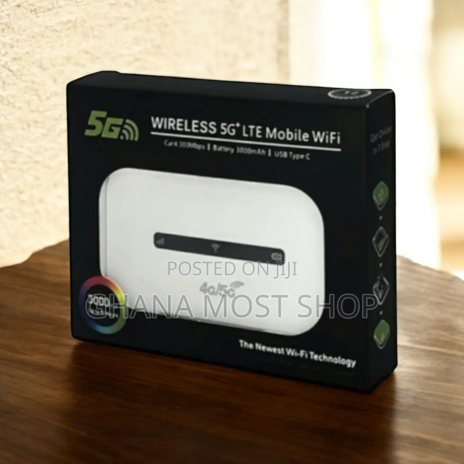 Portable 5g Lte Mobile Wifi Router 300mbps(693368)