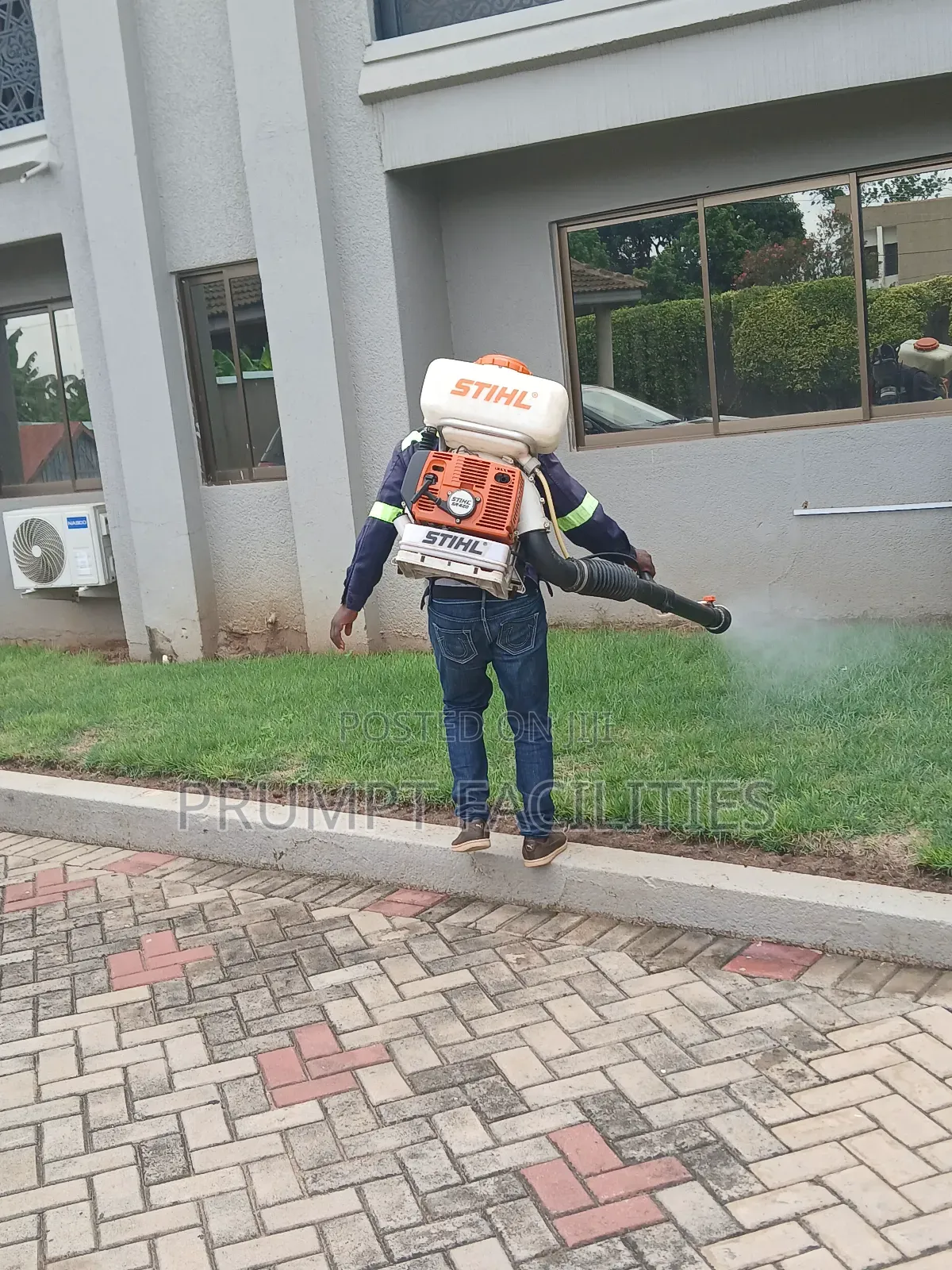Fumigation of Trees and Flowers