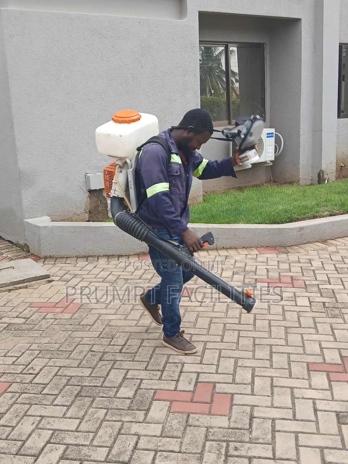 Fumigation of Trees and Flowers