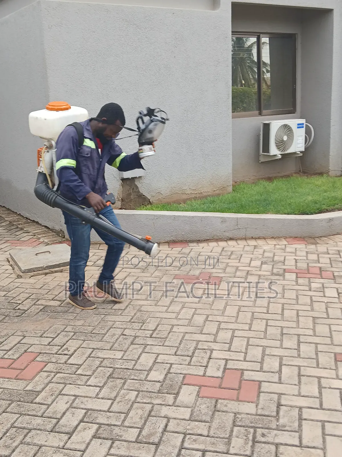 Fumigation of Trees and Flowers