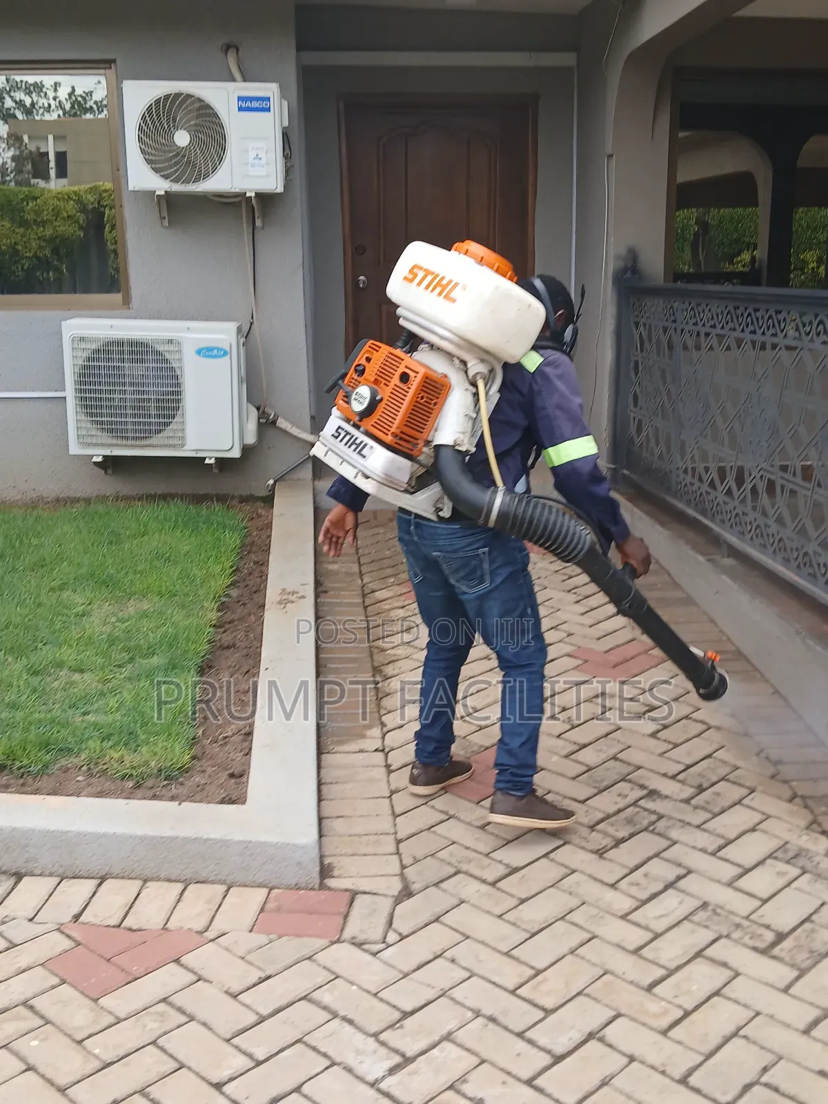 Fumigation of Trees and Flowers