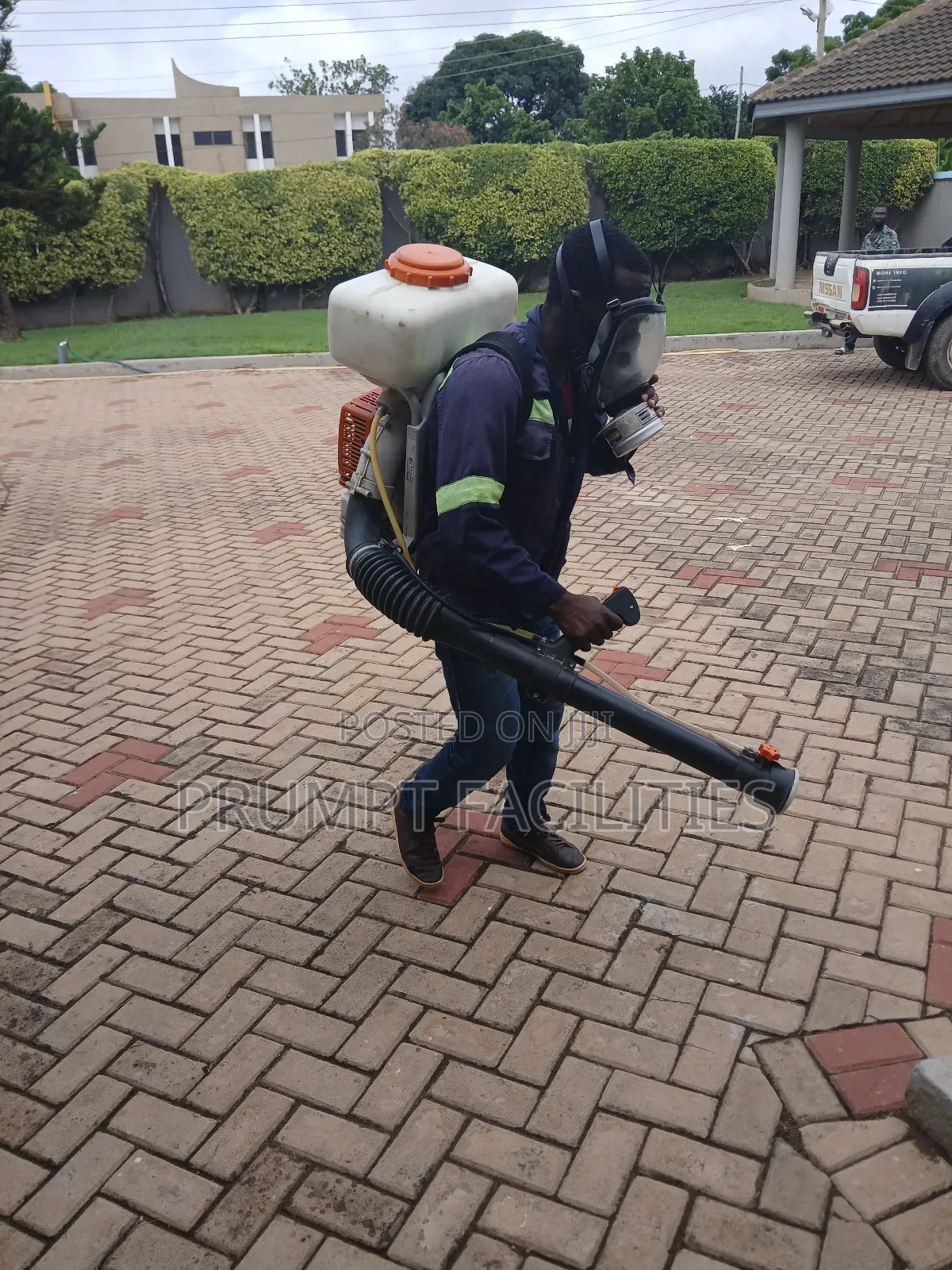 Fumigation of Trees and Flowers