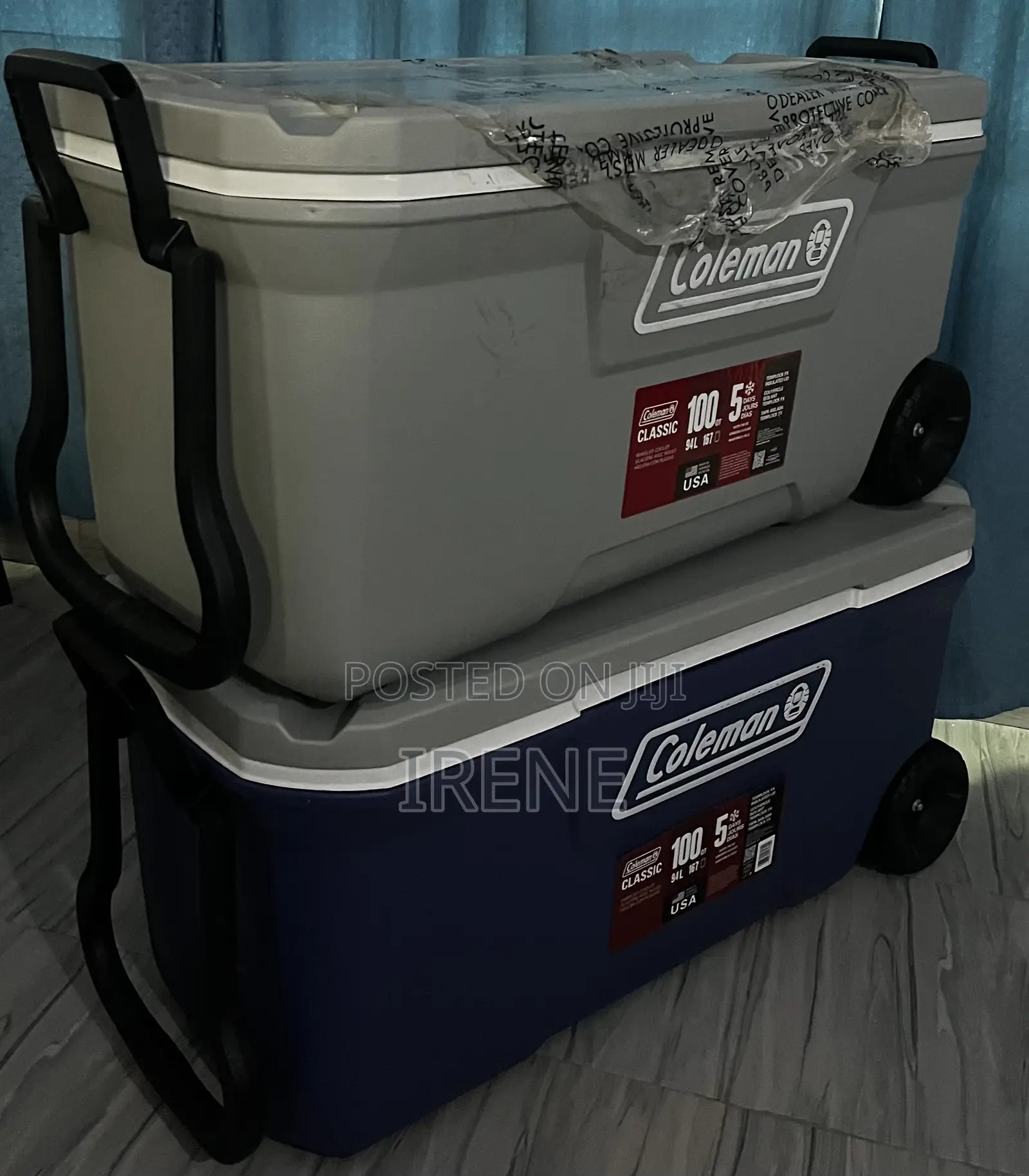 Coleman 100 Quartz Ice Chest Roller Wheel