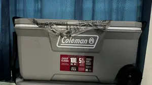 Coleman 100 Quartz Ice Chest Roller Wheel