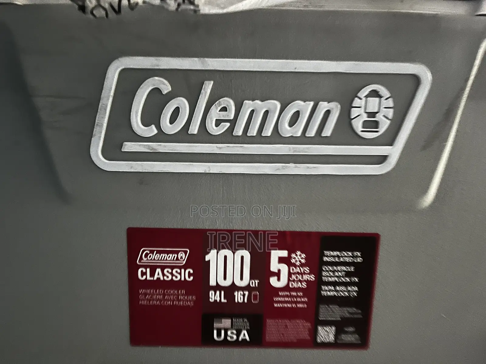 Coleman 100 Quartz Ice Chest Roller Wheel