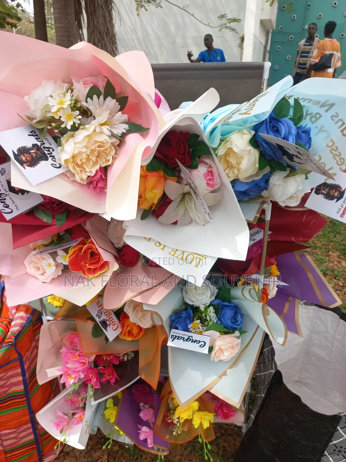 Flower Bouquet for Graduation
