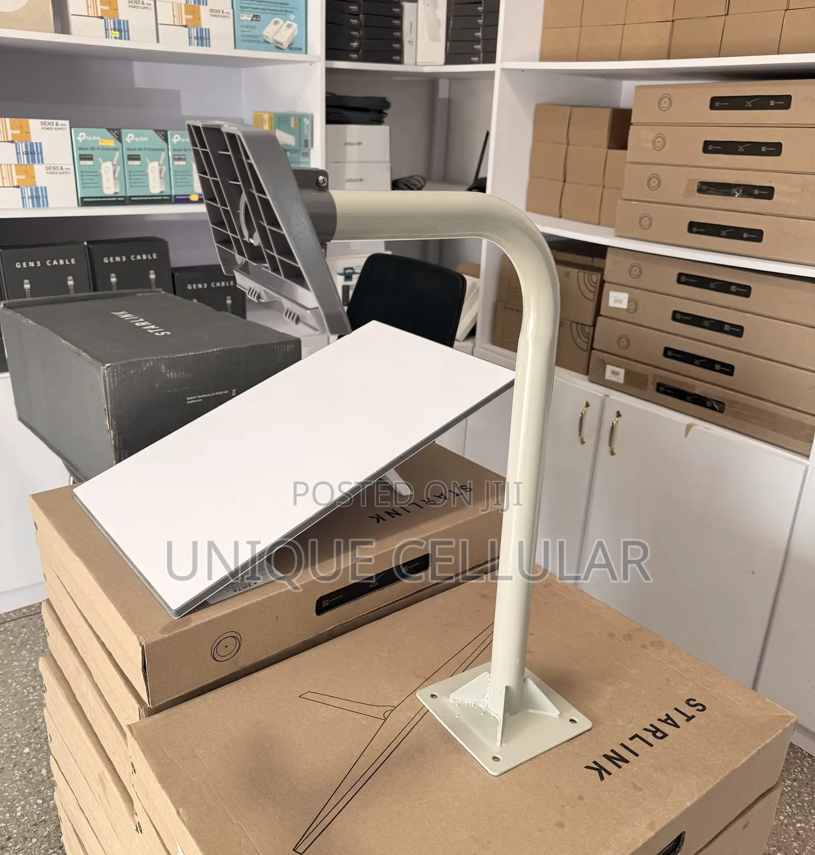 Starlink Gen3 Adapter + Wall Mount (Complete)