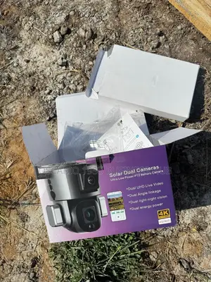 8mp Dual Lens 4g Solar Security Camera
