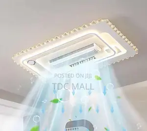 Stylish Ceiling Fanlight With Bluetooth + Remote + Voice Control