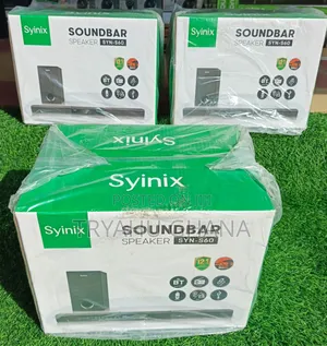 Syinix Syn-S60 Soundbar With 5.25” Subwoofer for Deep Bass