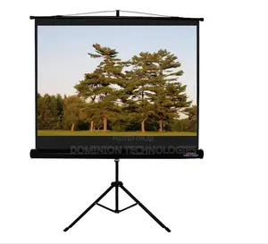 180cm*180cm Top Edge Tripod Projector Screen
