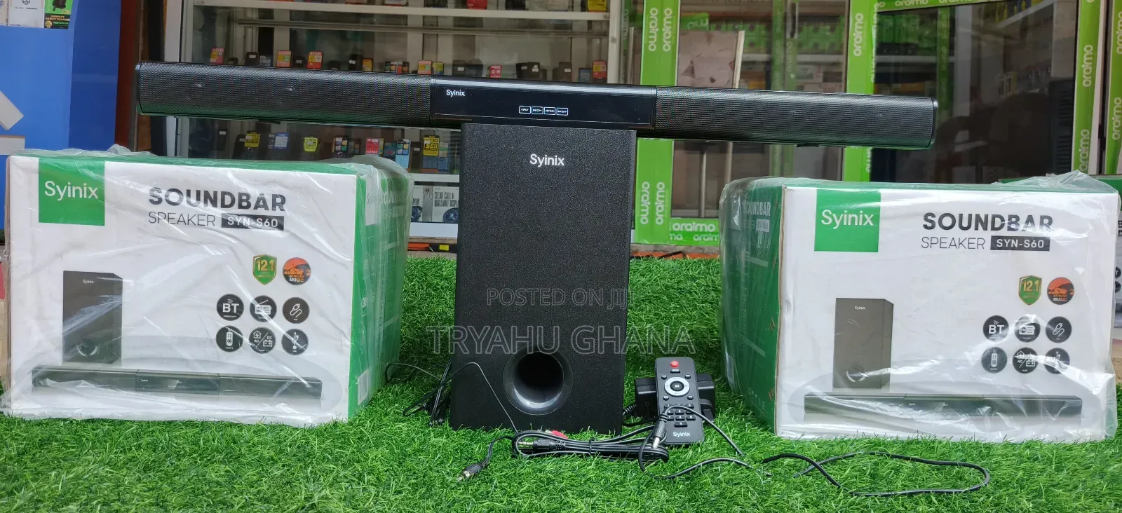 Syinix 2.1 Channel Bluetooth Sound System – Model Syn-S60