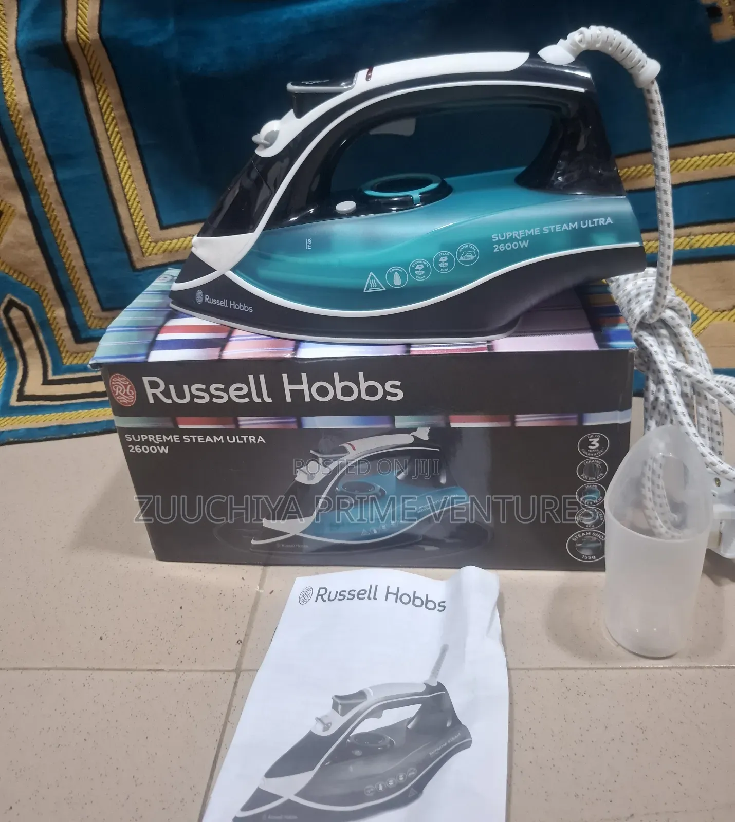 Russell Hobbs Supreme Steam Ultra Iron 2600w(Auto Shut-Off) Uk