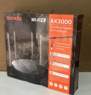 Tenda Ax3000 Dual Band Gigabit Wi-fi 6 Router Tx12