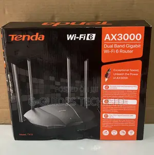 Tenda Ax3000 Dual Band Gigabit Wi-fi 6 Router Tx12