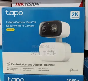 Tp-Link Tapo Indoor/Outdoor Pan/Tilt Security Camera Tapo C216 3mp 