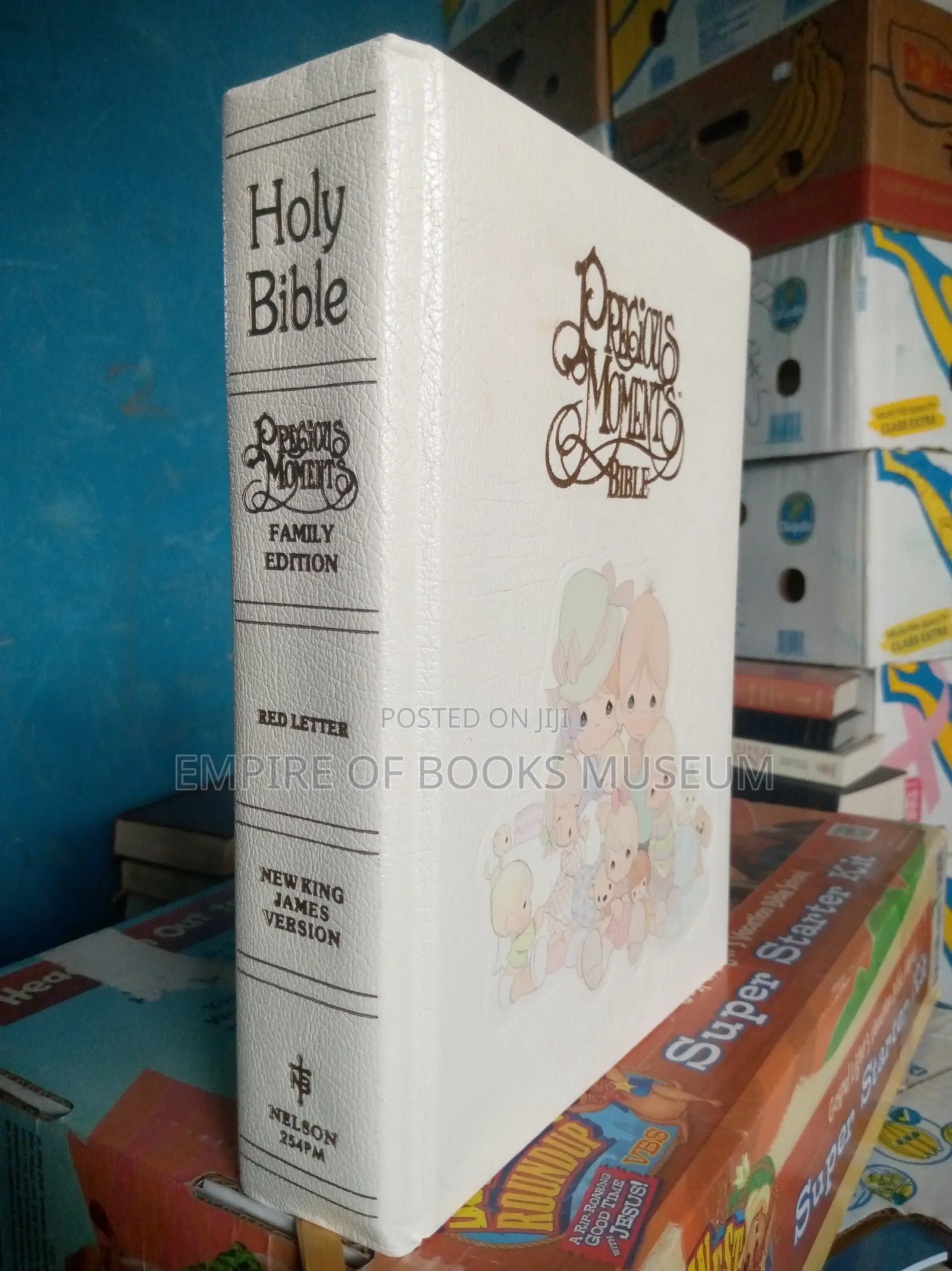 Nelson NKJV Precious Moments Bible Family Edition