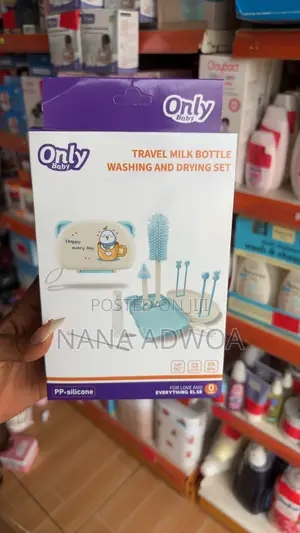 Travel Milk Washing and Drying Set