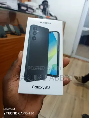 New Samsung Galaxy A16 5G 128 GB Black